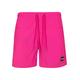 Badeshorts URBAN CLASSICS "Herren Block Swim Shorts" Gr. 4XL, US-Größen, pink (neonpink) Herren Badehosen Badeshorts