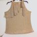 Nine West Tops | Nine West Knit Tops Sleeveless Women's. Size M/L Gold Color | Color: Gold | Size: Various