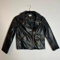 Disney Jackets & Coats | Girls Disney D-Signed Desendents Leather Jacket | Color: Black | Size: Mg