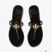 Tory Burch Shoes | Mini Miller Jelly Thong Sandal - Black - Size 6 | Color: Black/Gold | Size: 6