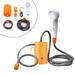 TFCFL Outdoor Portable Shower Kit Waterproof Durable For Hiking Wilderness Camping