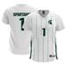 Women s GameDay Greats #1 White Michigan State Spartans Lightweight Soccer Team Jersey