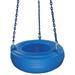 Swing Set Stuff Inc. Plastic Tire Swing with Coated Chain (Blue)