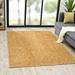 Luxe Weavers Fluffy Shag Gold 5x7 Area Rug Plush Bedroom Carpet