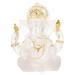 NUOLUX Elephant Ganesha Statue Sculpture Ganesh God Idol Lord Figurine India Decoraiton Hindu Lucky Car Figurines Fengshui
