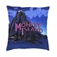 Housse de coussin imprimée The Secret Of Monkey Island taie d'oreiller de sol pour salon