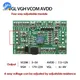CA-408 3.3V CA-508 12V 4CH Réglable Boost Board Tech LCD TBurgos Board VGL VGH VCOM AVesse Step