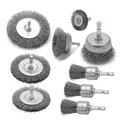 Outil électrique à fil de brosse en acier inoxydable brosses de roue en fil d'acier accessoires