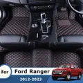 RHD-Tapis de sol de voiture pour Ford Ranger T8 T7 T6 2023 2022 2021 2020 2019 2018 2017