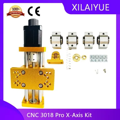 Kit de mise à niveau CNC 3018 Pro/Plus axe X routeur 3018 Pro / Plus avec fraiseuse CNC