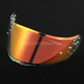 Visière de casque de moto Anti-UV PC visière Lentille modèle v14 Clear Smoke Dark Visière de