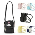 Sac à dos kawaii Hello Kitty Mymelody Onpompurin Kuromi cannelle Anime sacoche de voyage pour