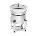 Eastern Tabletop 3106 5 Star 4 1/2 qt Marmite Soup Chafer w/ Hinged Lid, Stainless Steel