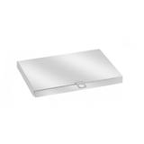 Eastern Tabletop 32178LID Rectangular Chafing Dish Lid for 32178 - 21" x 13", Stainless, Silver