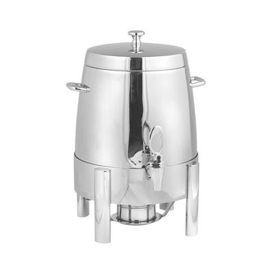 Eastern Tabletop 3283 3 gal Low Volume Dispenser Coffee Urn w/ 1 Tank, Chafing Fuel, Silver