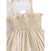 Plain Spaghetti Strap Cami Sleeveless Apricot Baby Bodysuits (Baby s)