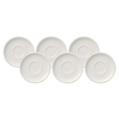 Villeroy & Boch Artesano Original Kaffeeuntertassen 6er Set weiß Image