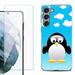 Shockproof Fashion Phone Case for Samsung Galaxy S23 5G by OneToughShield Â® - Penguin