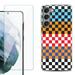 Shockproof Fashion Phone Case for Samsung Galaxy S23 5G by OneToughShield Â® - Colorful Checker