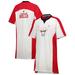 "Women's G-III 4Her by Carl Banks White Chicago Bulls Free Throw T-Shirt Dress"