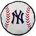 New York Yankees Baseball Tough Dog Toy, Small, Multi-Color