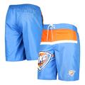 Men's G-III Sports by Carl Banks Blue Oklahoma City Thunder Sea Wind Swim Trunks