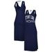 Women's G-III 4Her by Carl Banks Navy Penn State Nittany Lions Training V-Neck Maxi Dress