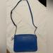 Michael Kors Bags | Michael Kors Jet Set Large Crossbody Leather Bag | Color: Blue | Size: Large