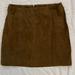 Free People Skirts | Never Worn Free People Modern Femme Vegan Suede Mini Skirt | Color: Brown | Size: 4