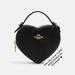 Coach Bags | Coach Heart Bag Crossbody New | Color: Black/Gold | Size: Os