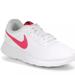 Nike Shoes | Nib Women's 10.5/ Men's 9 Nike Tanjun Running Shoes-White/Pink | Color: Pink/White | Size: 10.5