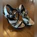 Jessica Simpson Shoes | Heels By Jessica Simpson Size 7.5 | Color: Silver | Size: 7.5