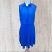 American Eagle Outfitters Dresses | American Eagle Sheer Sleeveless Dress | Color: Blue | Size: L