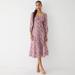 J. Crew Dresses | J. Crew Sweetheart Long-Sleeve Midi Dress In Fte Floral | Color: Pink/Red | Size: 10