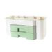 YUEHAO Home Textile Storage Makeup-organizer Large Makeup Holder Nail-Polish Organizer Bathroom Storage Box paper towel holder green Green