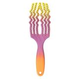 Unique Bargains Paddle Hair Brush Detangling Brush for Men and Women Styling Comb for Curly Straight Wavy Hair Color