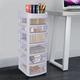 6 Drawer Cart Rolling Storage Trolley Drawer Cabinet Utility Cabinet with Wheel 6 Drawer Plastic Storage Rolling Cart Vertical Makeup Organizer Utility Trolley 6 Drawer Bathroom Rolling Cart Storage