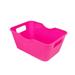 wendunide Home Textile Storage Makeup Boxes Storage Office Organizer Box Plastic Storage Desktop Housekeeping & Organizers Storage Box Hot Pink