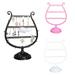 Limei 1 Pack Jewelry Storage Rack Wine Glass Antlers Jewelry Organizer for Storing Jewelries Earrings Necklaces Makeups Hair Accessories organizers in Closet Travel RV (Black)