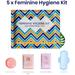 Menstrual Disc Kit - Zig Zag - 5 pack