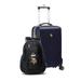 MOJO Navy Minnesota Vikings Personalized Deluxe 2-Piece Backpack & Carry-On Set