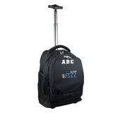 MOJO Black Utah Jazz 19'' Personalized Premium Wheeled Backpack