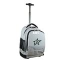 MOJO Gray Dallas Stars 19'' Personalized Premium Wheeled Backpack