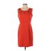 C. Luce Casual Dress - Sheath: Red Hearts Dresses - Women's Size Small