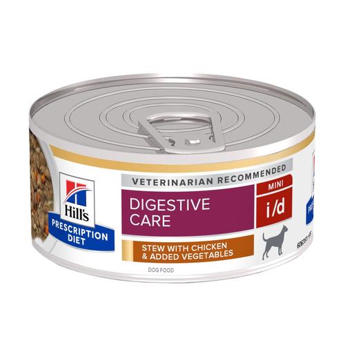 48x 156g Hill's Prescription Diet i/d Digestive Care Ragout mit Huhn Hundefutter nass