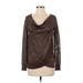 INC International Concepts Long Sleeve Top Gold Cowl Neck Tops - Women's Size X-Small