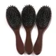 Brosse à cheveux à manche en bois avec épingle en plastique livraison gratuite 15 pièces couleur