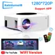 WIFI Wireless Projector Outdoor Support 1080P Mini projecteur WIFI sans fil 4K 1080P compatible