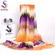 BYSIFA – écharpes Pashmina en Pure laine et cachemire pour femme châle Long à la mode Orange et