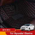 Tapis de sol de voiture personnalisé pour Hyundai Elantra intérieur de voiture pièces automobiles